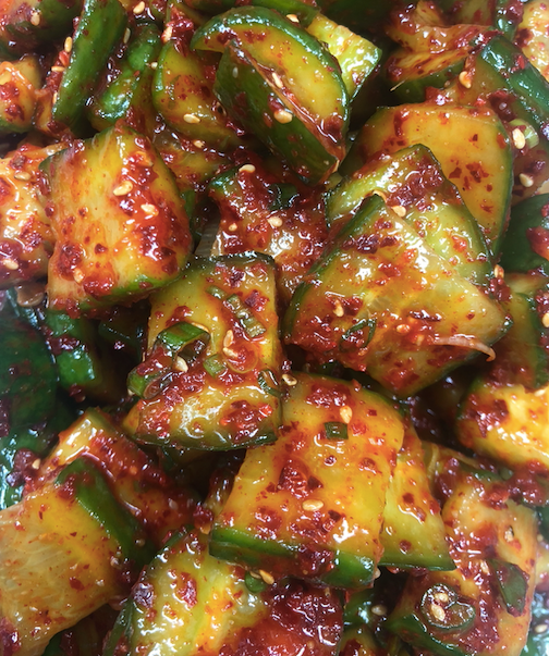 Oi Kkakdugi (Cucumber Banchan) - Large Format